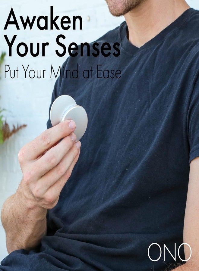 ONO Slider - Handheld Fidget Toy for Adults | Help Relieve Stress, Anxiety, Tension | Promotes Focus, Clarity | Compact, Portable Design (Grey - Aluminum) - Image 3